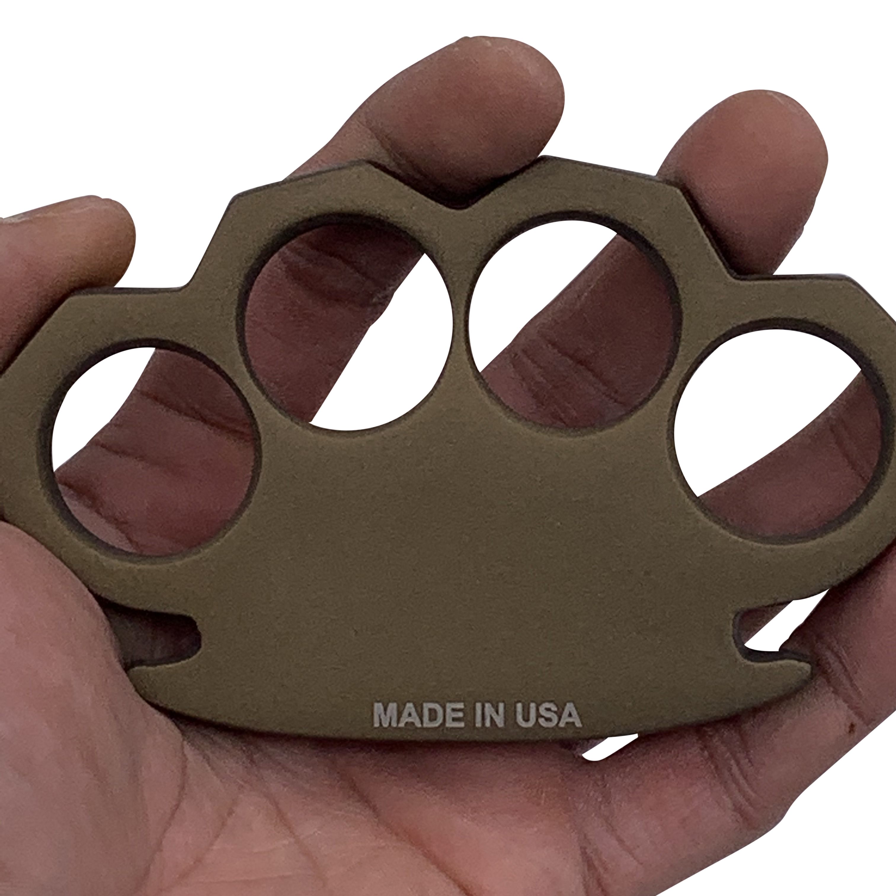 CI 300 P MBR 1 Cerakote Made in USA Brass Knuckles Military Brown